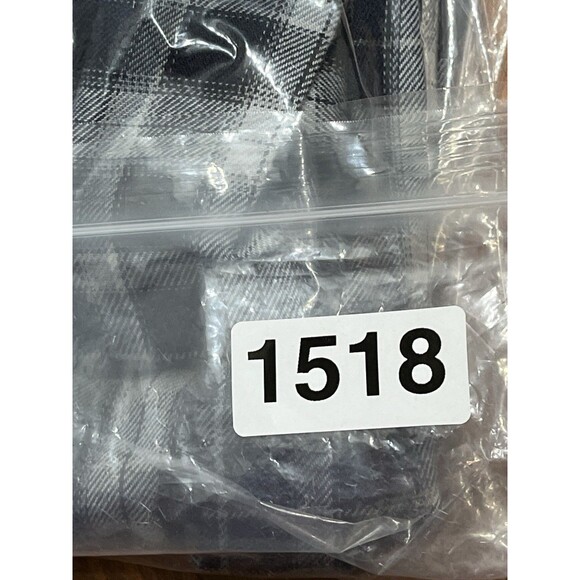 Kuhl Men's Flannel Shirt Size Medium Blue Plaid Long Sleeve Button-Up Outdoor - Picture 15 of 15